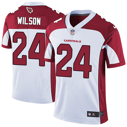 Nike Cardinals #24 Adrian Wilson White Men's Stitched NFL Vapor Untouchable Limited Jersey - Click Image to Close